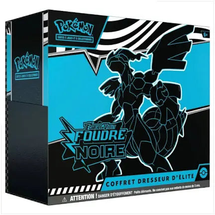 Élite Trainer Box du JCC Pokémon EV10.5 - Foudre Noire & Flamme Blanche