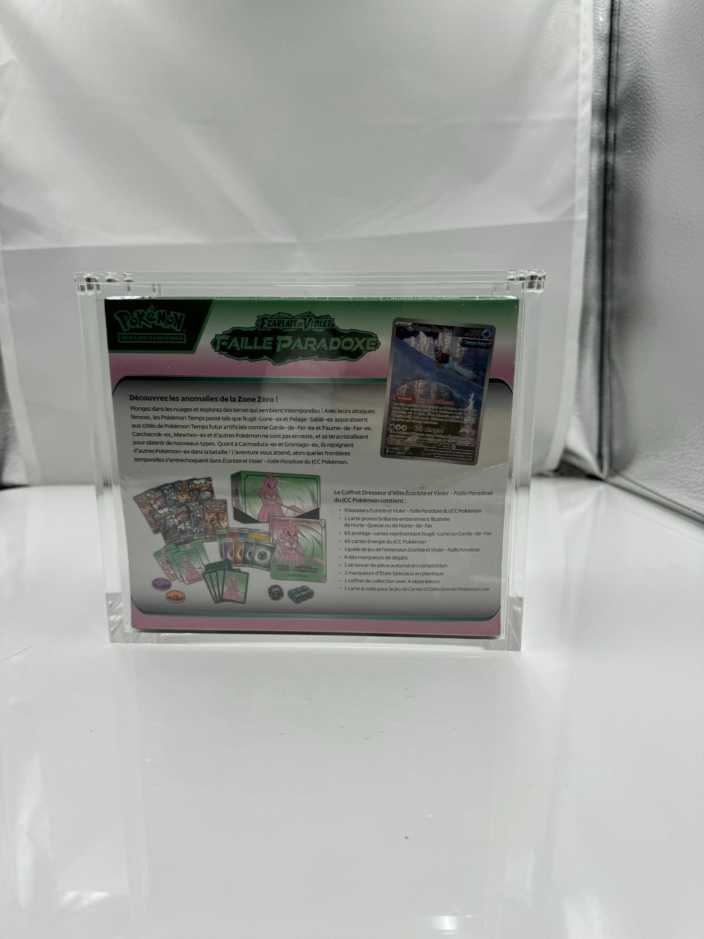 Protection Acrylique – Elite Trainer Box Pokémon (Précommande)